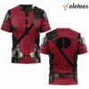 Wolverine and Deadpool Movie Deadpool Costume Shirt