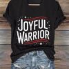 Women’s Joyful Warrior V-Neck Tee