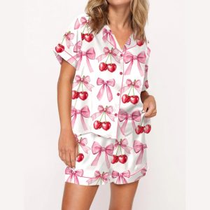 Coquette Cherry Pajama Set