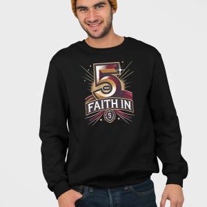 Faith In 5 Commanders Jayden Daniels Shirt 5