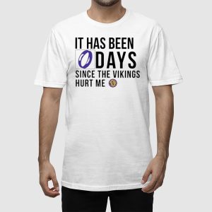 It Has Been 0 Days Since The Vikings Hurt Me Shirt