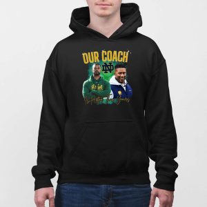 Notre Dame Our Coach Is Hotter Than Yours Shirt 4